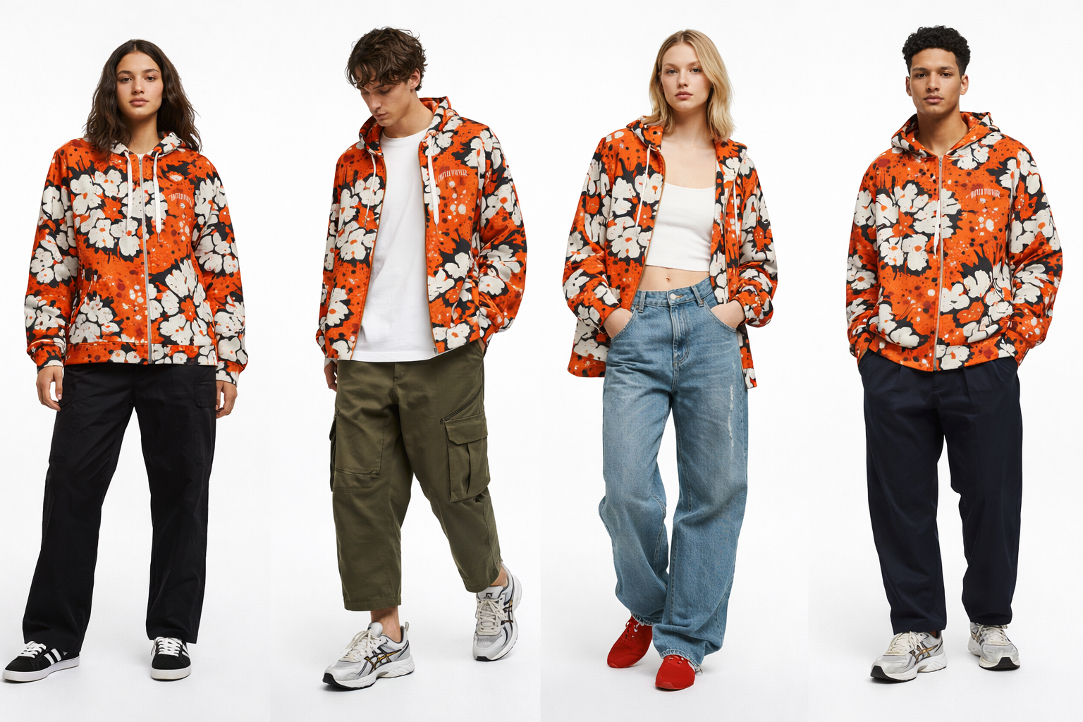 One of One || 破界 Unmatched Under Heaven Zippered Hoodie