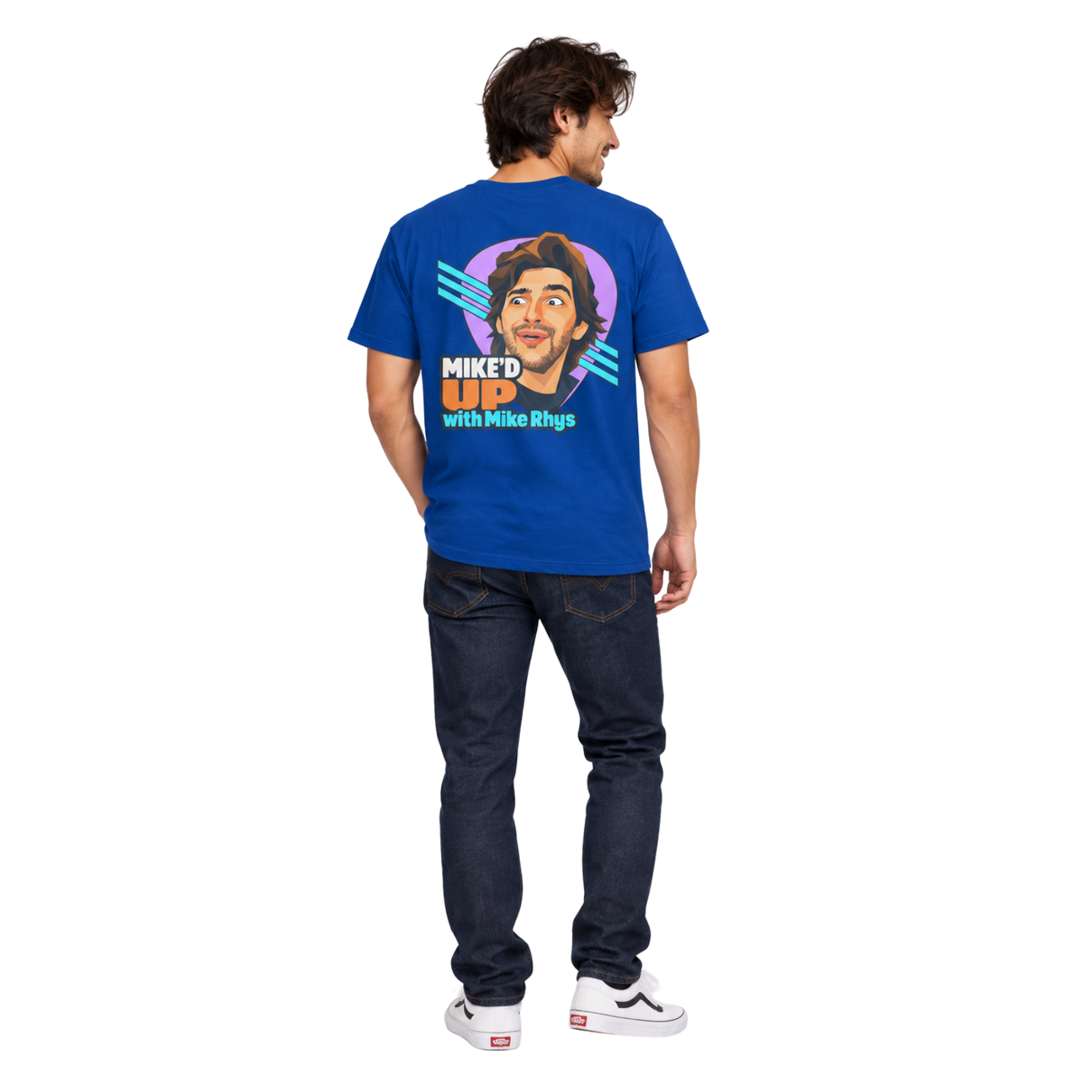 Mike’d Up Tee - Royal Blue