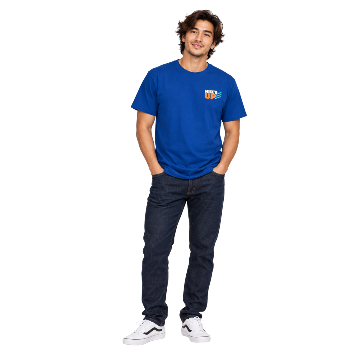 Mike’d Up Tee - Royal Blue