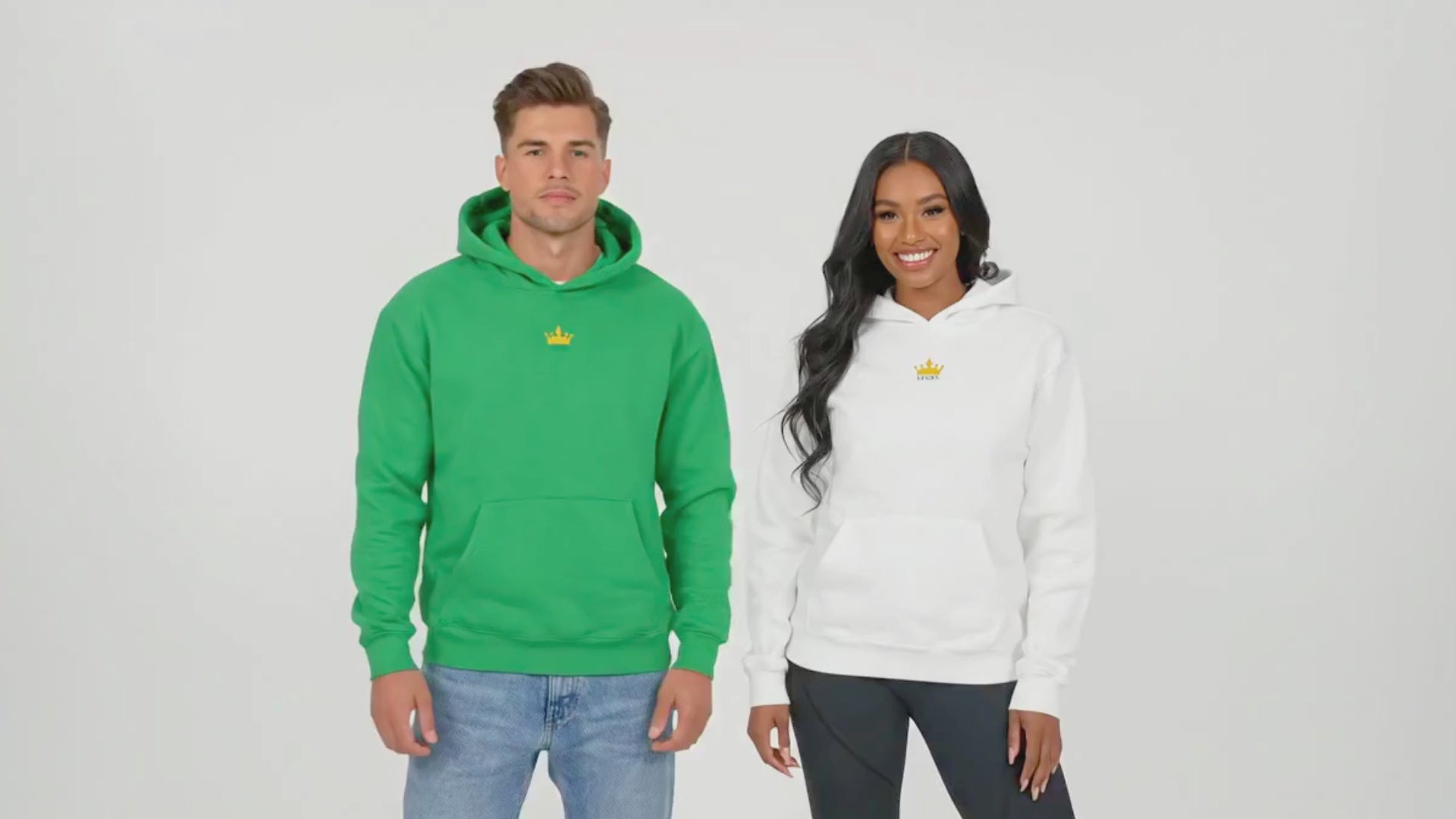 Lucky. Hoodie🍀Embroidered